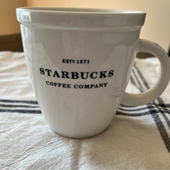 Starbucks Barista Mug – Vintage 2007 White Ceramic Coffee Cup – 16 oz - Picture 1 of 4